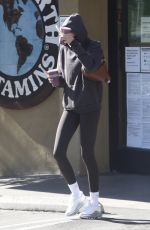 KAIA GERBER Leaves a Gym in Los Angeles 12/01/2020