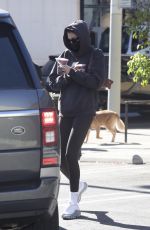 KAIA GERBER Leaves a Gym in Los Angeles 12/01/2020