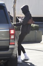 KAIA GERBER Leaves a Gym in Los Angeles 12/01/2020