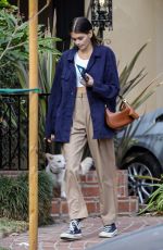 KAIA GERBER Out and About in Santa Monica 12/15/2020