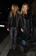 KATE and LILA GRACE MOSS Night Out in Mayfair 12/04/2020