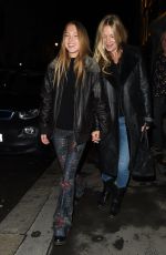 KATE and LILA GRACE MOSS Night Out in Mayfair 12/04/2020