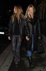 KATE and LILA GRACE MOSS Night Out in Mayfair 12/04/2020