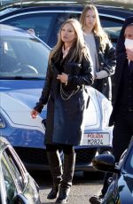 KATE and LILA GRACE MOSS Out and About in Rome 12/13/2020