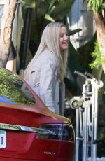 KATE HUDSON on the Set of Truth Be Told in Los Angeles 12/16/2020