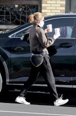 KATE MARA at Blue Bottle Cafe in Los Feliz 12/26/2020