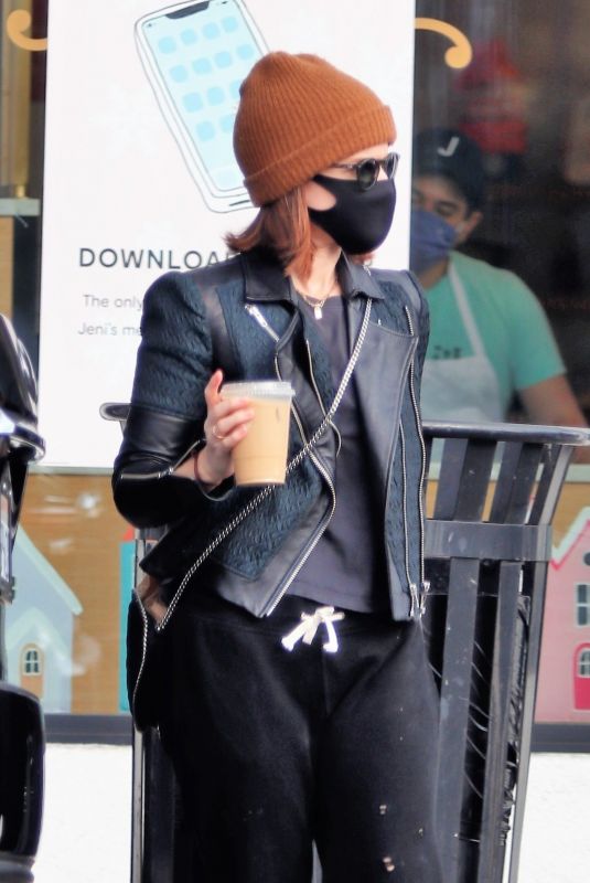 KATE MARA Out for Coffee in Los Angeles 12/13/2020