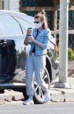 KATE MARA Out for Coffee in Los Feliz 12/27/2020