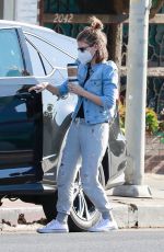 KATE MARA Out for Coffee in Los Feliz 12/27/2020