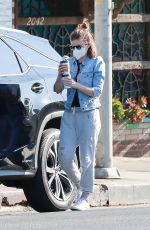 KATE MARA Out for Coffee in Los Feliz 12/27/2020