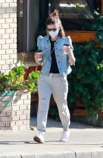 KATE MARA Out for Coffee in Los Feliz 12/27/2020