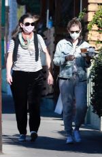 KATE MARA Out for Coffee with a Friend in Los Feliz 12/20/2020