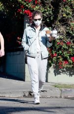 KATE MARA Out for Coffee with a Friend in Los Feliz 12/20/2020