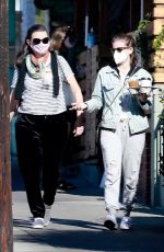 KATE MARA Out for Coffee with a Friend in Los Feliz 12/20/2020