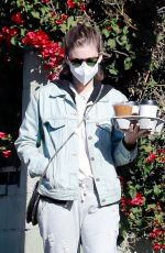 KATE MARA Out for Coffee with a Friend in Los Feliz 12/20/2020