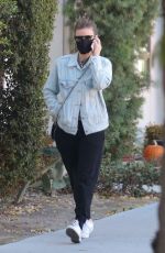 KATE MARA Out Pick Up Lunch and Iced Coffees in Los Angeles 12/15/2020