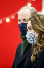 KATE MIDDLETON and Prince William at Batley Community Centre 12/07/2020