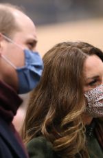 KATE MIDDLETON and Prince William at Euston Station in London12/06/2020