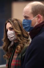 KATE MIDDLETON and Prince William at Euston Station in London12/06/2020