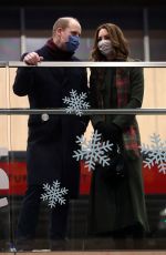 KATE MIDDLETON and Prince William at Euston Station in London12/06/2020