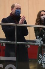 KATE MIDDLETON and Prince William at Euston Station in London12/06/2020
