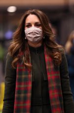 KATE MIDDLETON and Prince William at Euston Station in London12/06/2020