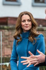 KATE MIDDLETON and Prince William at Holy Trinity Church of England First School in Berwick-upon-tweed 12/07/2020