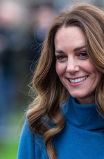 KATE MIDDLETON and Prince William at Holy Trinity Church of England First School in Berwick-upon-tweed 12/07/2020