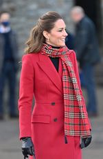 KATE MIDDLETON at Cardiff Castle 12/08/2020