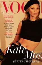 KATE MOSS for Vogue Magazine, January 2021