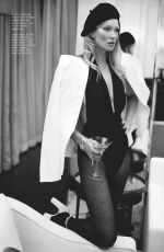 KATE MOSS in Vogue Magazine, UK January 2021