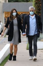 KATHARINE MCPHEE and David Foster out in West Hollywood 12/28/2020