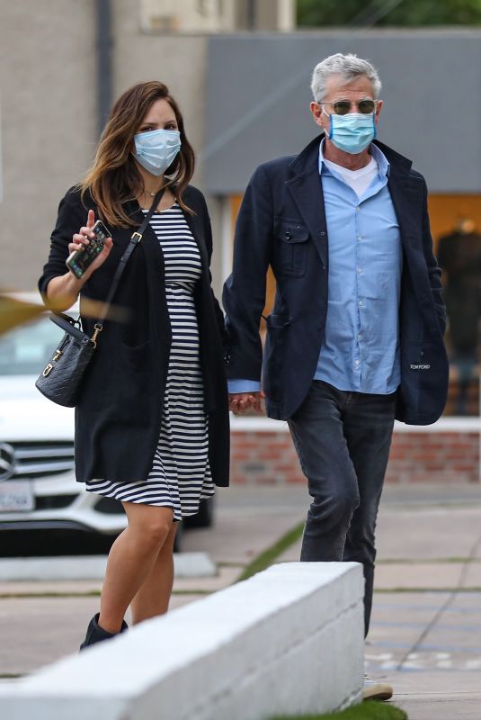 KATHARINE MCPHEE and David Foster out in West Hollywood 12/28/2020