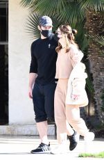 KATHERINE SCHWARZENEGGER and Chris Pratt Out in Brentwood 12/13/2020