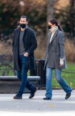 KATIE HOLMES and Emilio Vitolo Jr Heading to a Museum in New York 12/01/2020