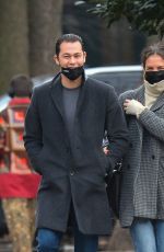 KATIE HOLMES and Emilio Vitolo Jr Heading to a Museum in New York 12/01/2020