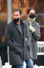 KATIE HOLMES and Emilio Vitolo Jr Heading to a Museum in New York 12/01/2020