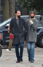 KATIE HOLMES and Emilio Vitolo Jr Heading to a Museum in New York 12/01/2020