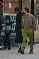 KATIE HOLMES and Emilio Vitolo Jr Out in New York 12/02/2020