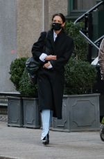 KATIE HOLMES and Emilio Vitolo Jr Out in New York 12/02/2020