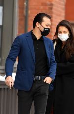 KATIE HOLMES and Emilio Vitolo Jr Out in New York 12/18/2020