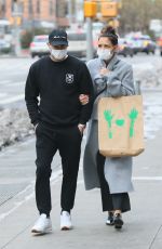 KATIE HOLMES and Emilio Vitolo Jr Out in New York 12/22/2020