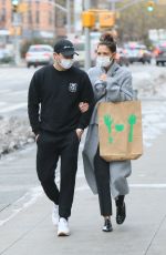 KATIE HOLMES and Emilio Vitolo Jr Out in New York 12/22/2020