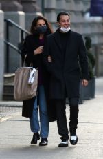 KATIE HOLMES and Emilio Vitolo Jr Out in New York 12/28/2020
