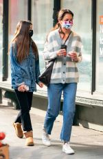 KATIE HOLMES and SURI CRUISE Out in New York 12/13/2020