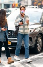 KATIE HOLMES and SURI CRUISE Out in New York 12/13/2020