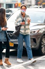 KATIE HOLMES and SURI CRUISE Out in New York 12/13/2020