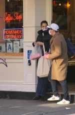 KATIE HOLMES Leaves Little Cupcake Bakeshop in New York 12/10/2020