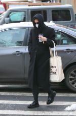 KATIE HOLMES Out and About on Her Birthday in New York 12/18/2020