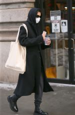 KATIE HOLMES Out and About on Her Birthday in New York 12/18/2020